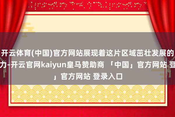 开云体育(中国)官方网站展现着这片区域茁壮发展的商务活力-开云官网kaiyun皇马赞助商 「中国」官方网站 登录入口